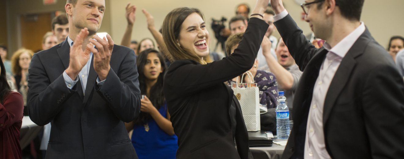AIM Clinics wins first place at the 2018 Social New Venture Challenge