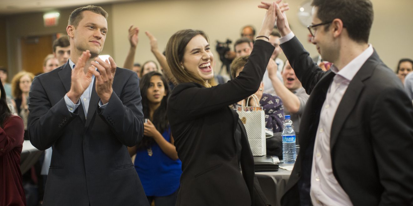 AIM Clinics wins first place at the 2018 Social New Venture Challenge