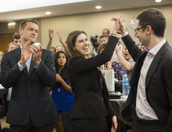 AIM Clinics wins first place at the 2018 Social New Venture Challenge