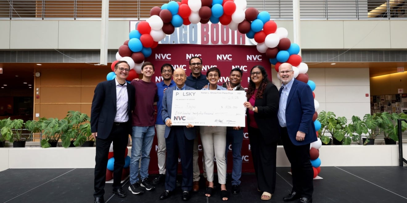 Record $2.267 Million Awarded at 2025 Edward L. Kaplan, ’71, New Venture Challenge, B2B SaaS Company Takes First