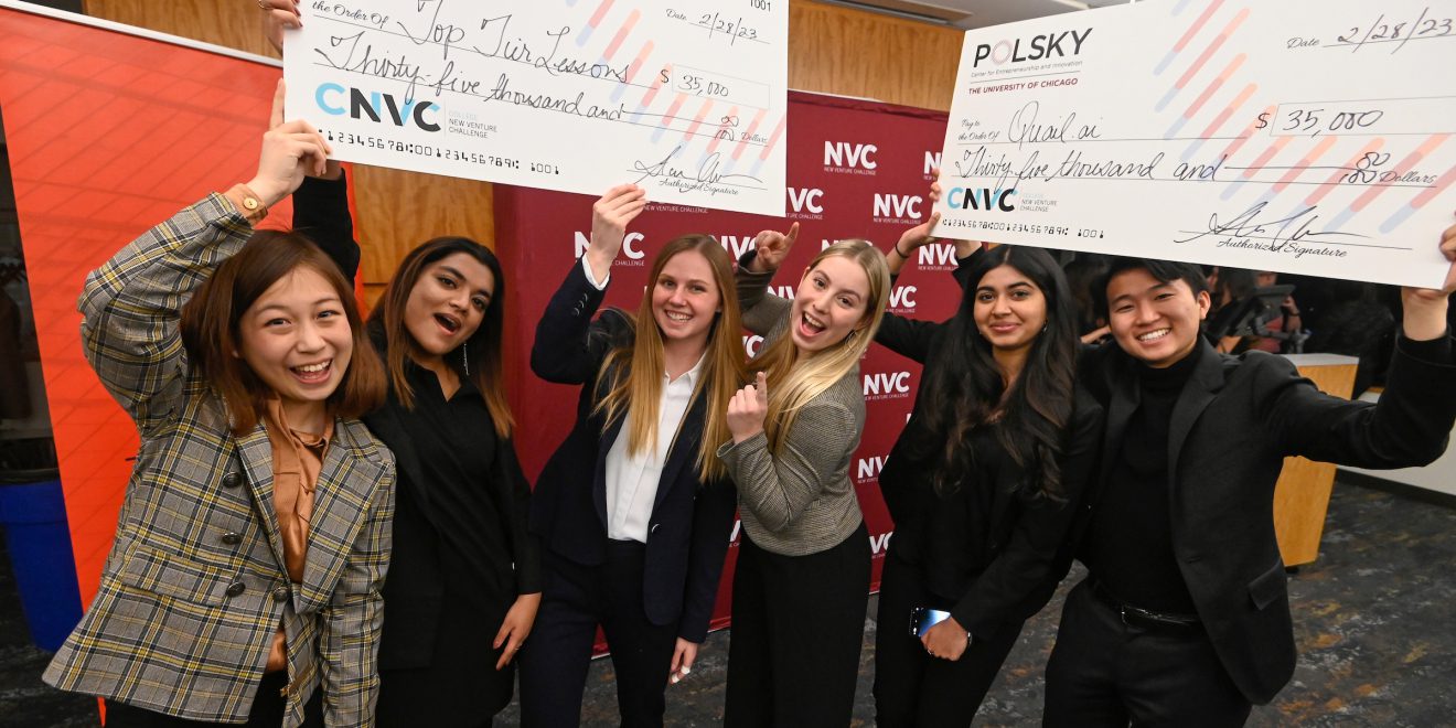 Top Tier Lessons, Quail.ai Tie for First Place at 2023 College New Venture Challenge Finals